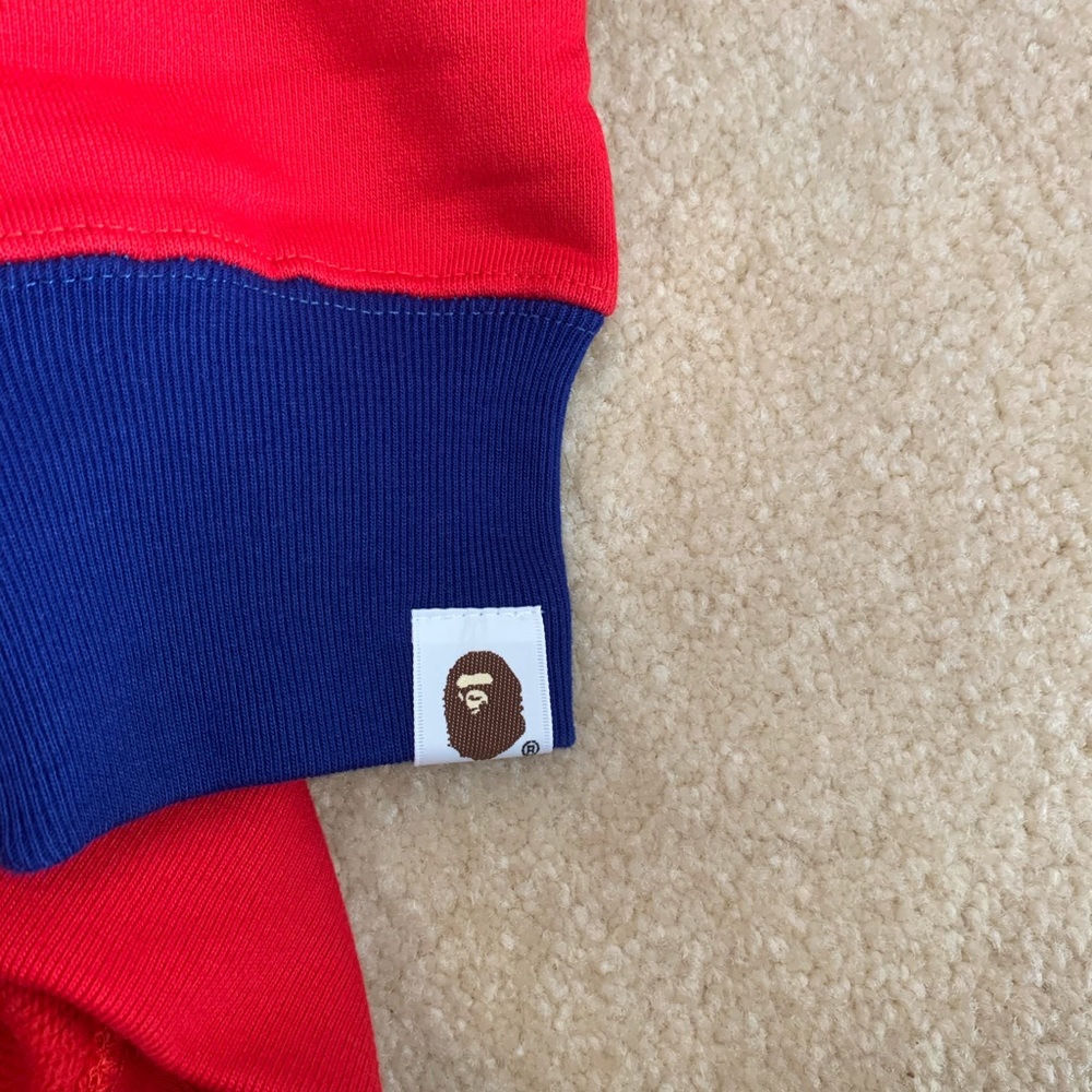 Bape A Bathing Ape Paris Shark Hoodie - Picture 7 of 8